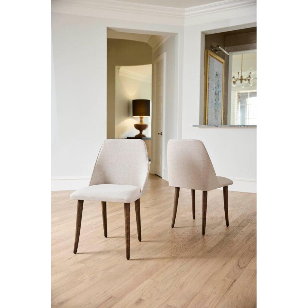 Cyan Design 11755 Edu Dining Chair - Dark Brown And Taupe