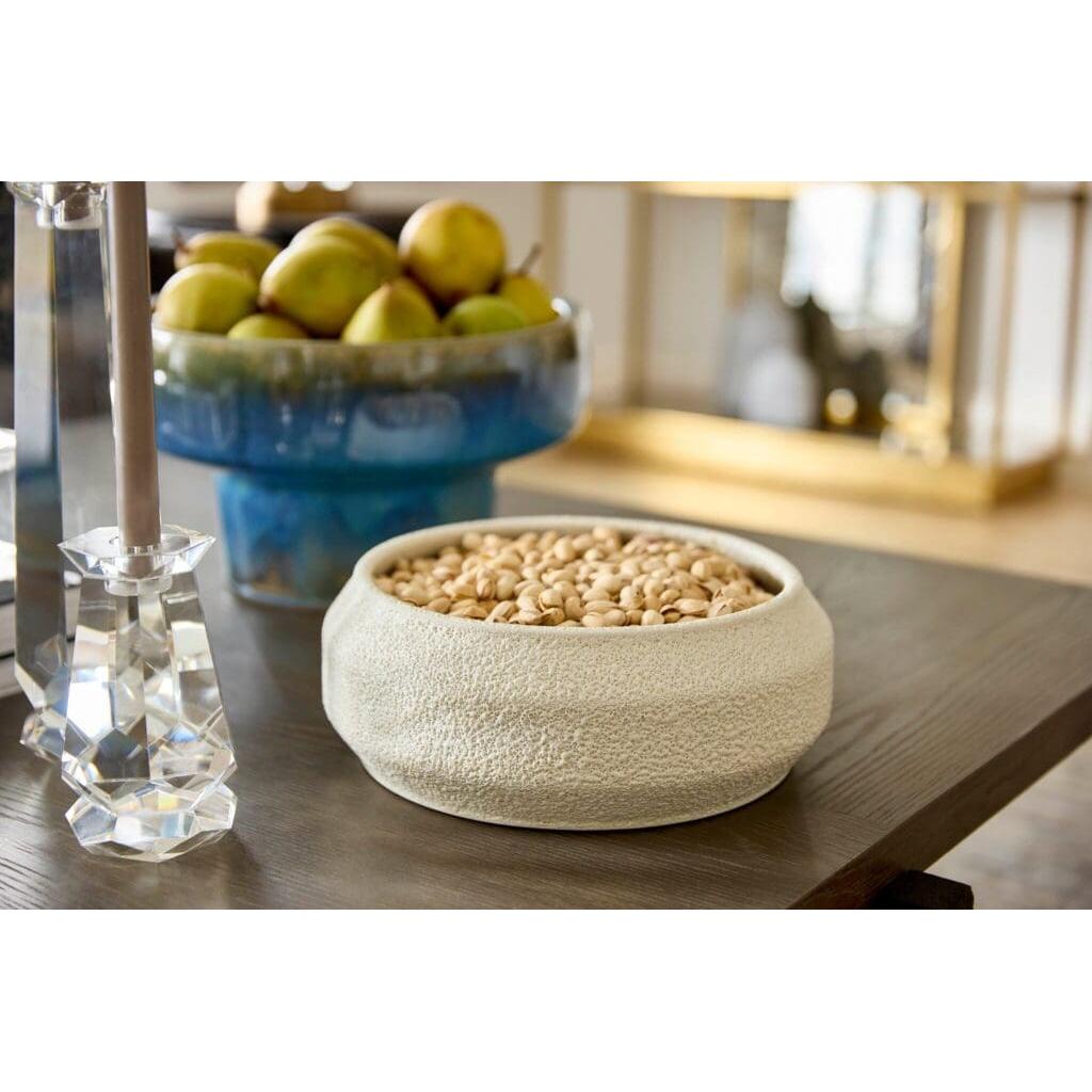 Cyan Design 11771 Elevated Bowl - Shellish Blue - Tall