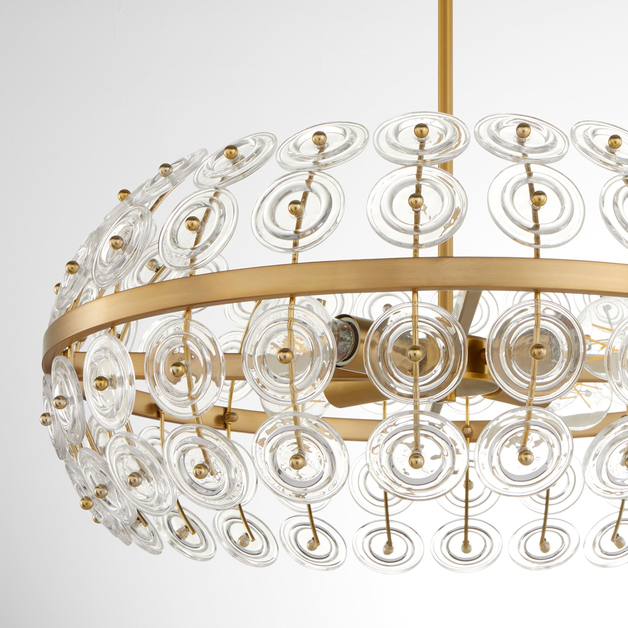 Cyan Design Selena 11959 Pendant, UL Damp Rated, Aged Brass