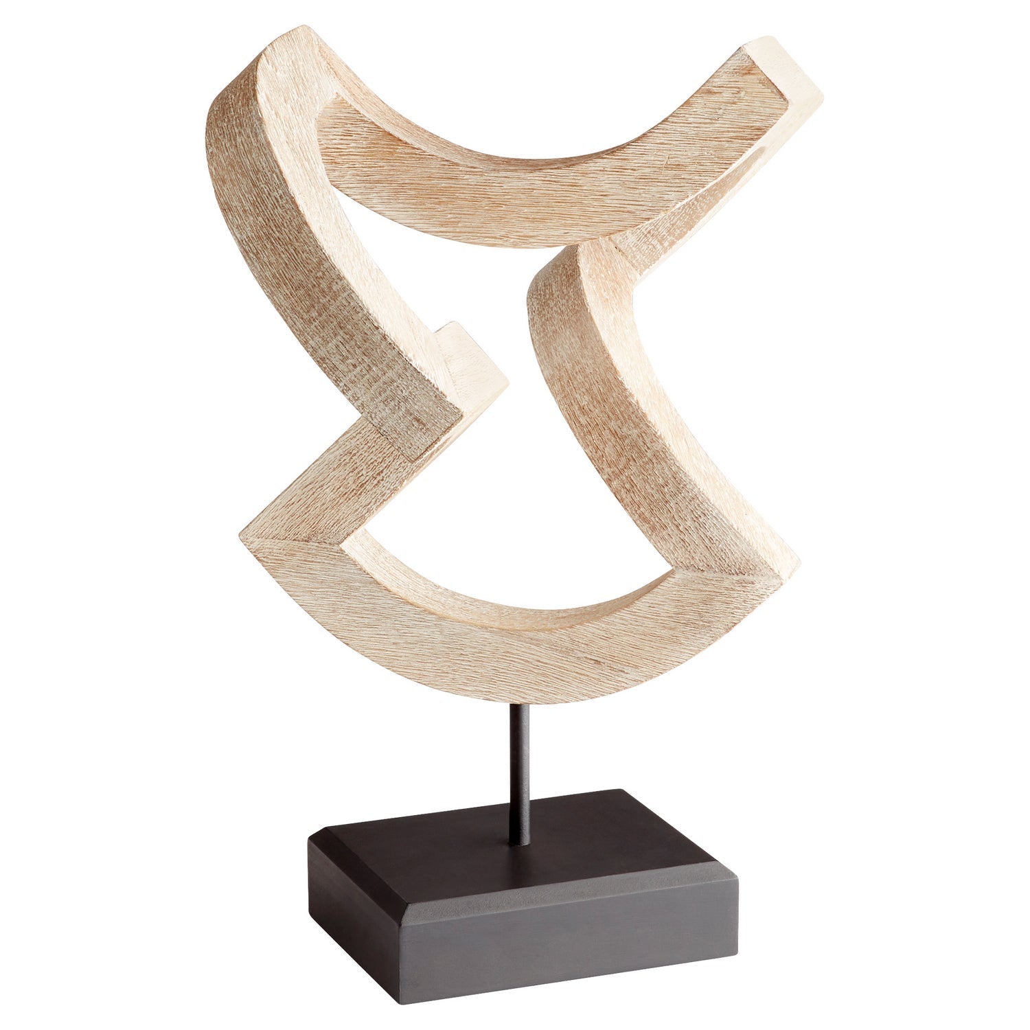 Cyan Design 11173 Gali Sculpture #4 - Whitewashed