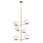 Cyan Design 11272 Pod Chandelier - Aged Brass - Large