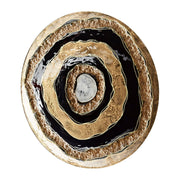 Cyan Design 11324 Skipping Rocks Wall Decor - Gold And Black - Small