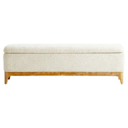 Cyan Design 11380 Diascia Bench - White - Cream