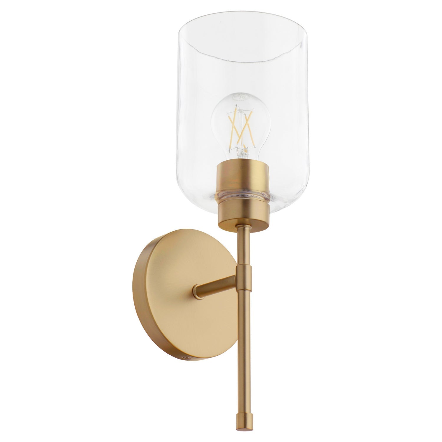 Quorum Tribute 5374-1-80 Wall Mount - Aged Brass