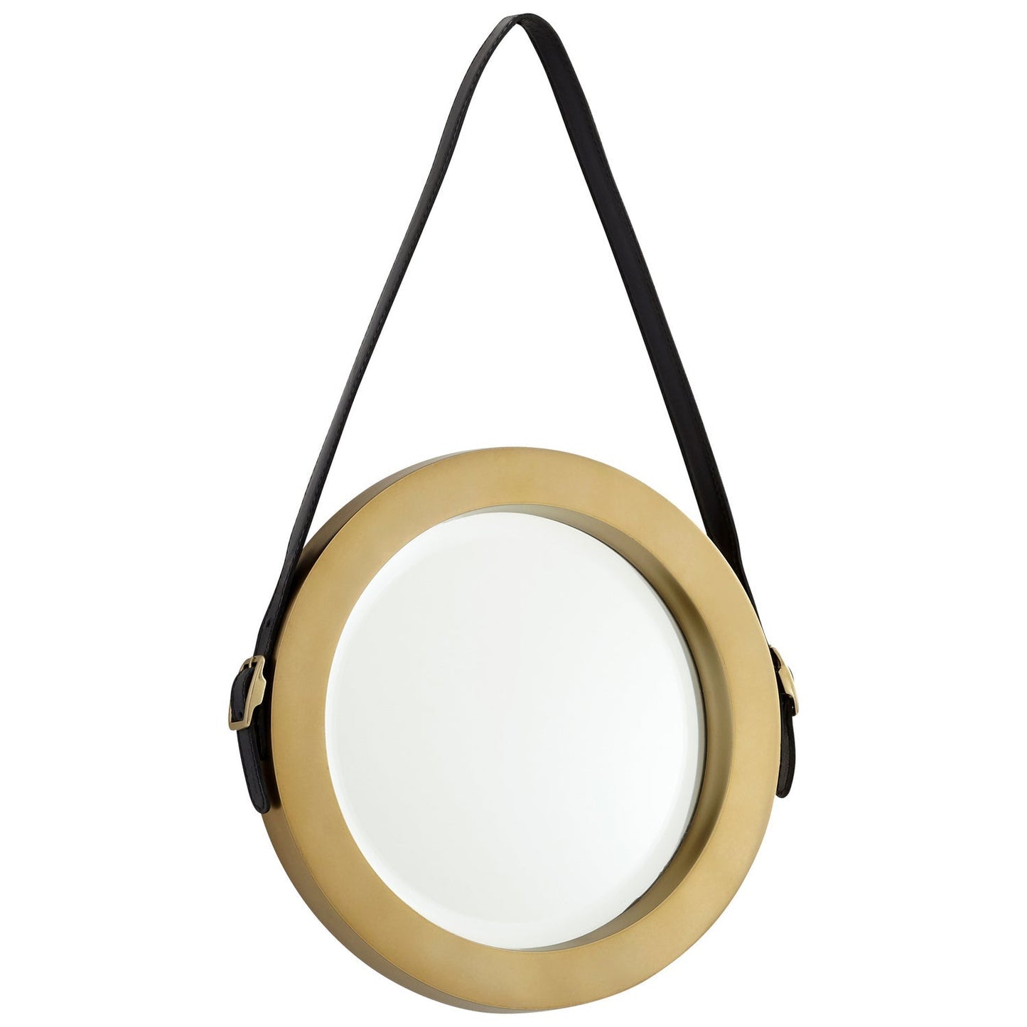Cyan Design 10715 Round Venster Mirror - Antique Brass - Small