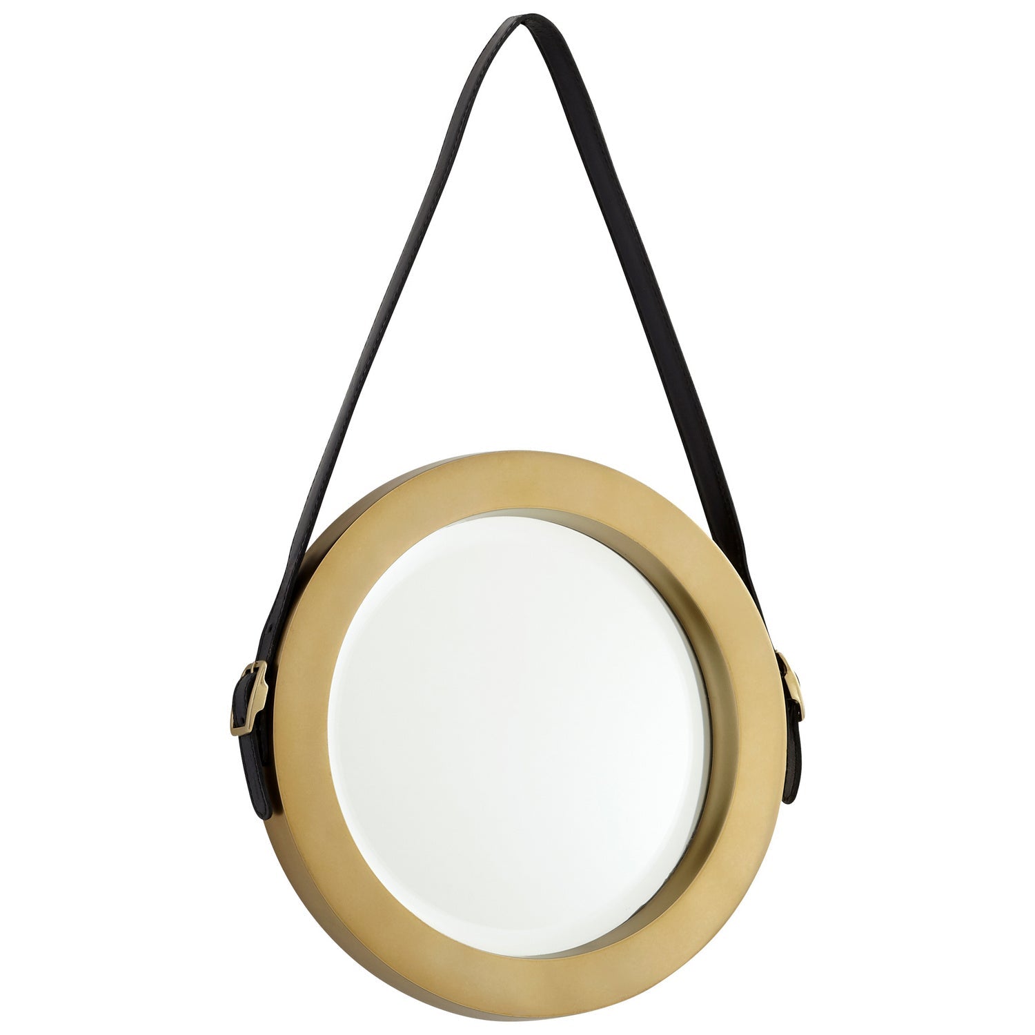 Cyan Design 10715 Round Venster Mirror - Antique Brass - Small