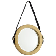 Cyan Design 10715 Round Venster Mirror - Antique Brass - Small