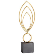 Cyan Design 11044 Nova Sculpture - Gold And Black