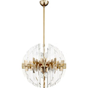 Cyan Design 6310-23-80 ZION 23" SPHERE 6-Light - Aged Brass