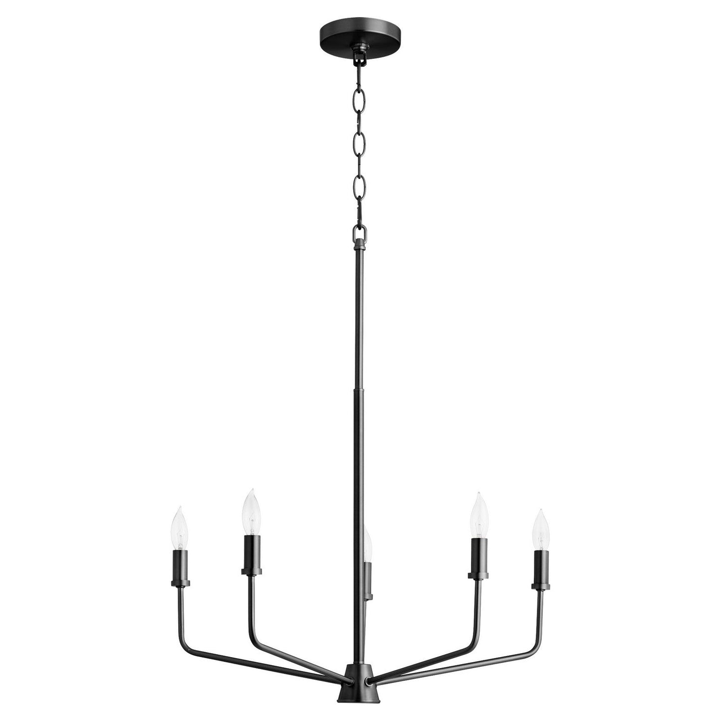 Quorum Harmony 657-5-59 Chandelier - Matte Black