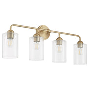 Quorum Charlotte 598-4-80 Vanity - Aged Brass
