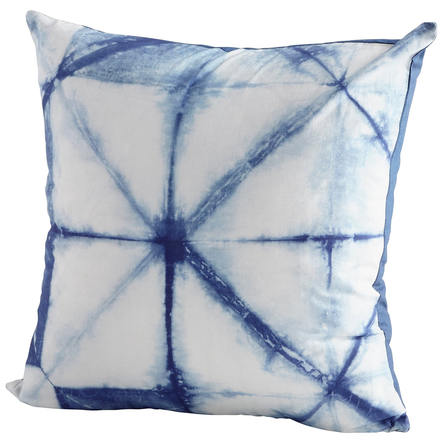 Cyan Design 09439-1 Pillow Cover - Blue & White - 18 x 18