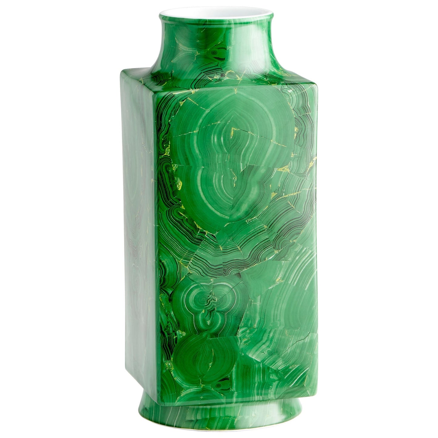 Cyan Design 09871 Jaded Vase - Malachite - Large
