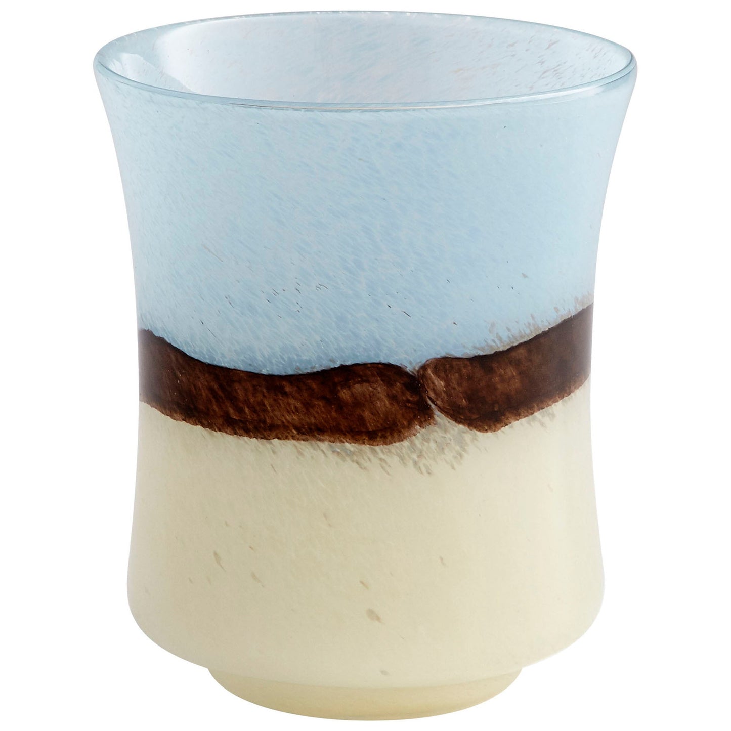 Cyan Design 08811 Carmel By The Sea Vase - Brown And Ivory - Small