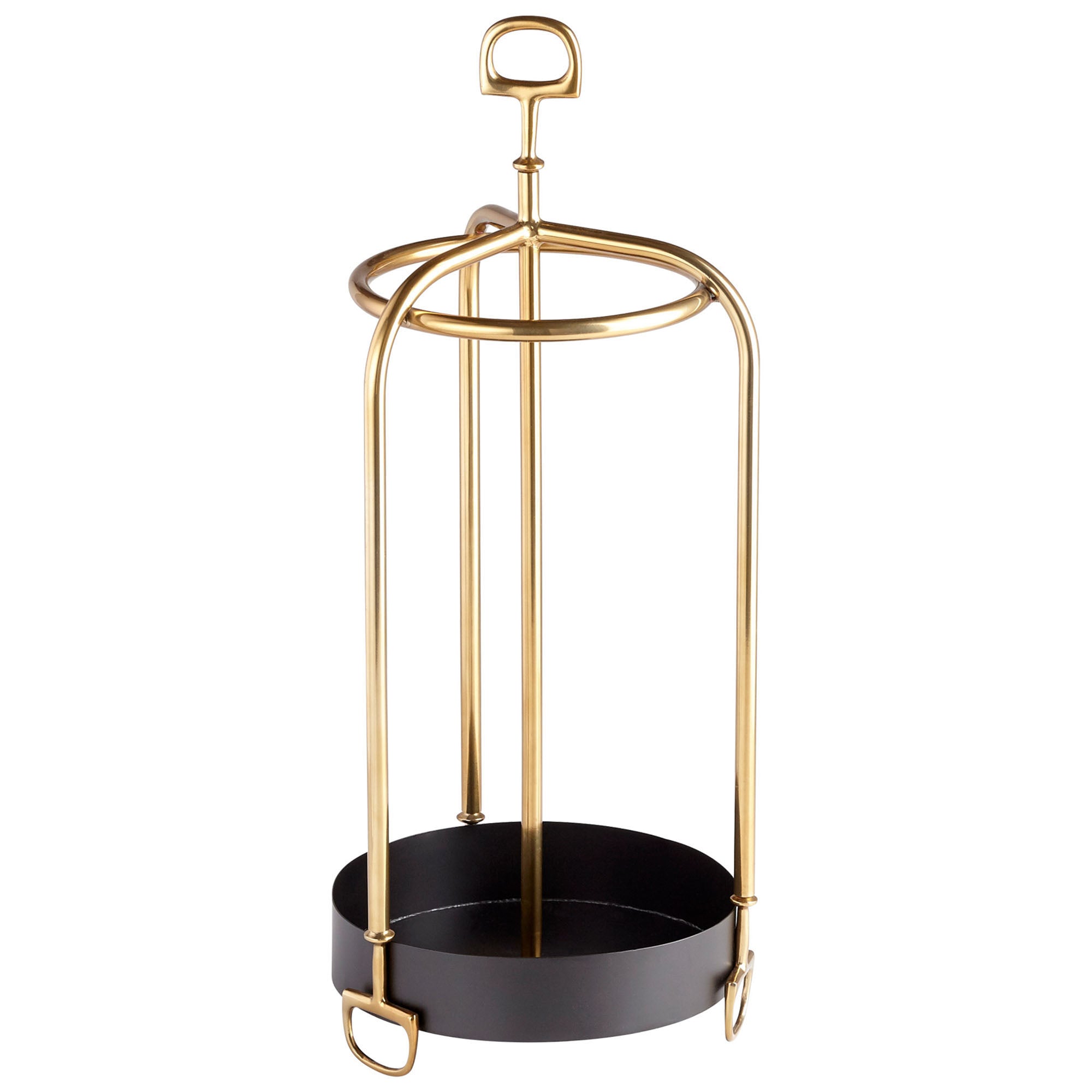 Cyan Design 08980 Rain Rain Go Away Umbrella Stand - Brass