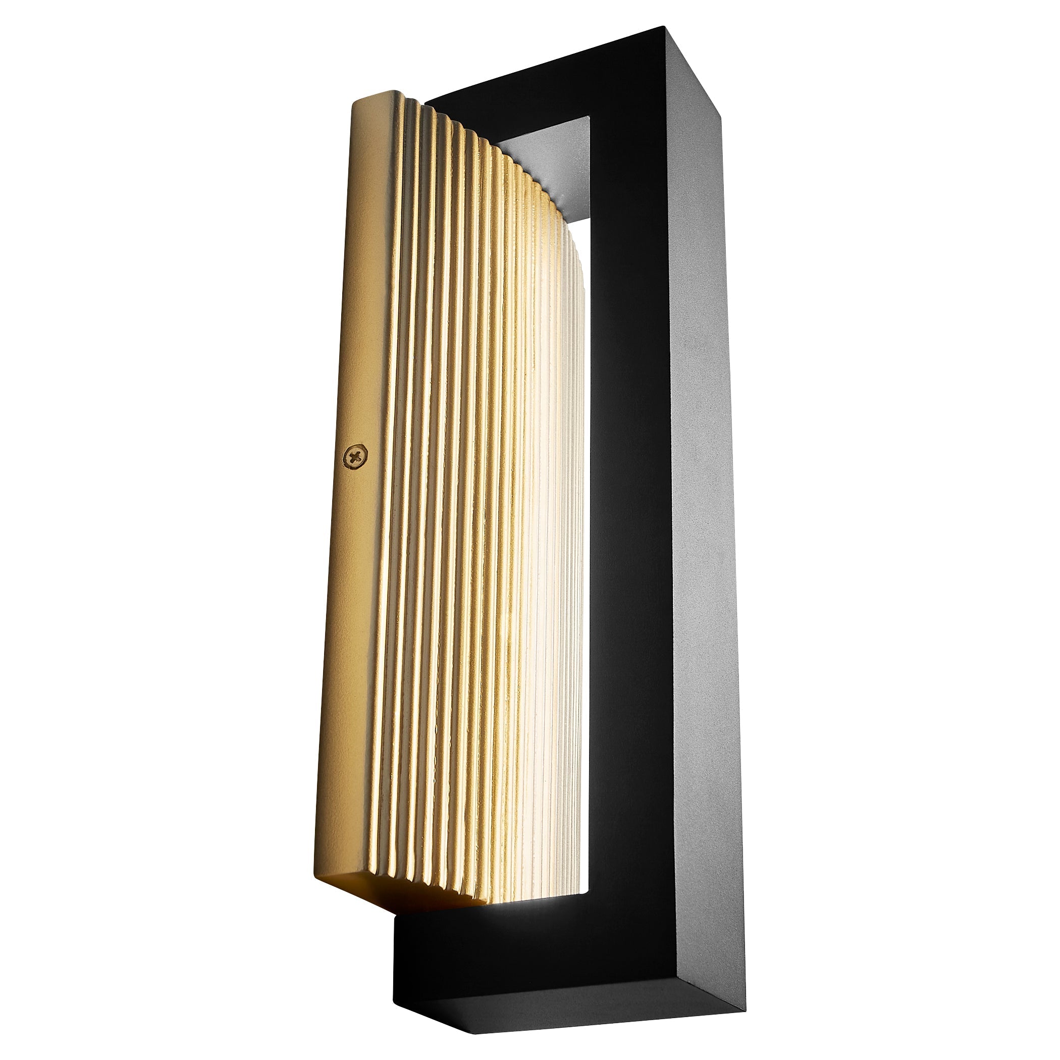 Oxygen Verve 3-761-15 Outdoor Wall Sconce Light - Black