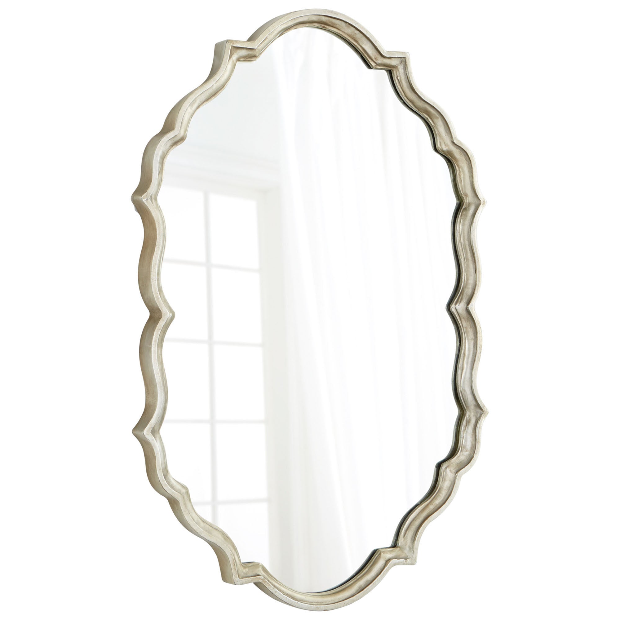 Cyan Design 08556 Look At You Mirror - White Patina