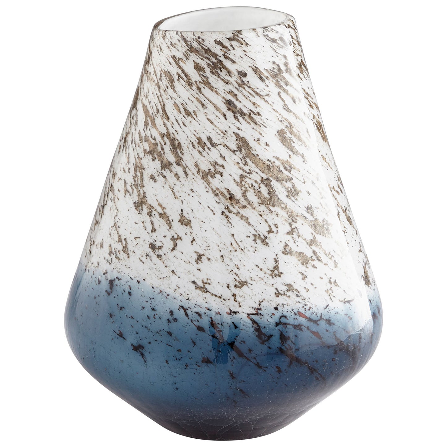 Cyan Design 09542 Orage Vase - Blue And White - Large
