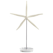Cyan Design 09125 Royal Sea Star Sculpture - White And Polished Nickel - Medium