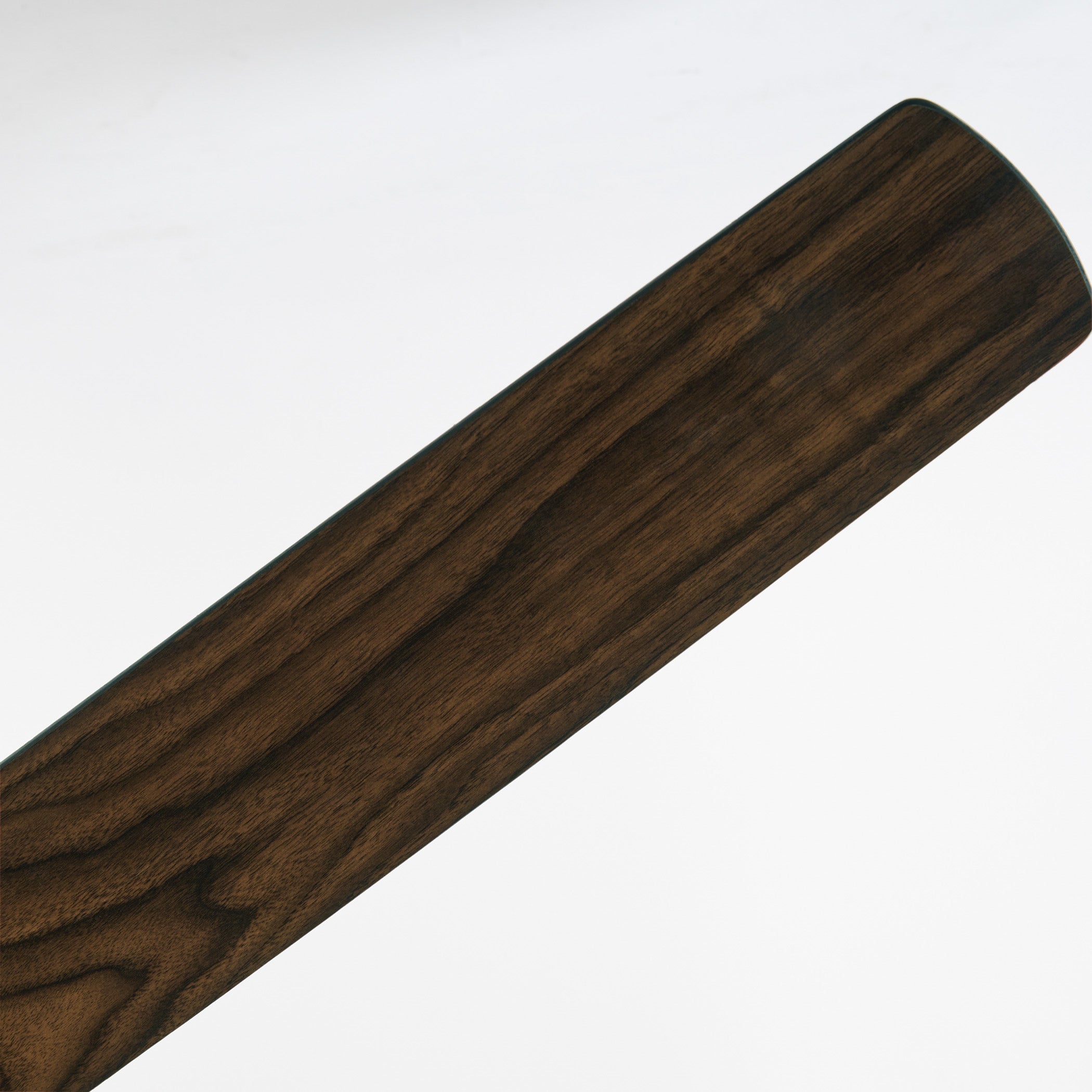 Quorum Banzai 22523-47 Hugger Ceiling Fan, 52 inch - Brushed Brass, Walnut/Matte Black