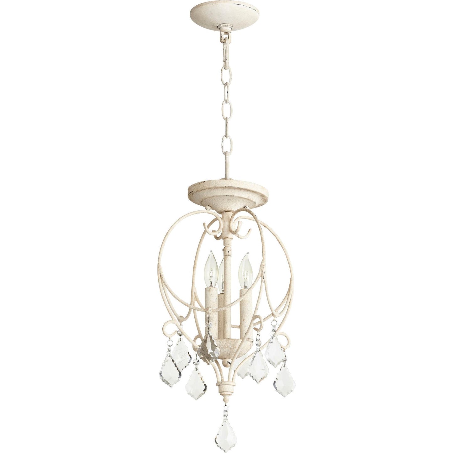 Quorum Ariel 2705-10-70 Dual Mount - Persian White