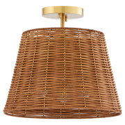 Quorum 2893-13-80 Ceiling Mount - Aged Brass