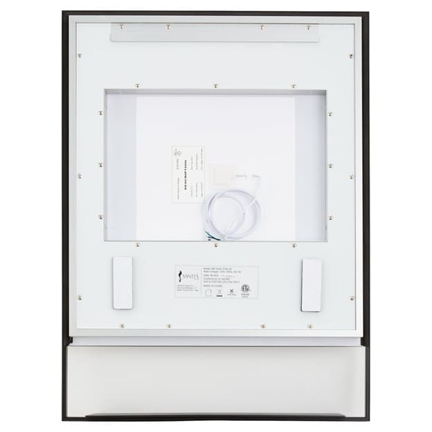 Oxygen Castore 3-0903-15 LED Lighted LED Mirror 32 Inch x 32 Inch - Black