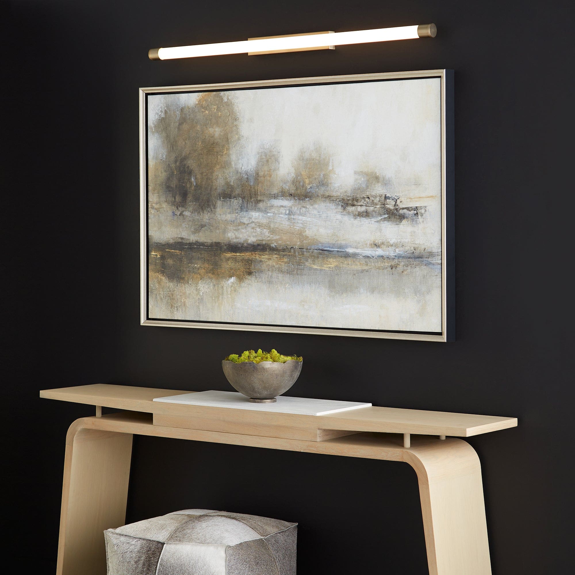 Oxygen Lighting 3-559-35 Vanity Light Fixture, UL Damp Rated, Aged Brass