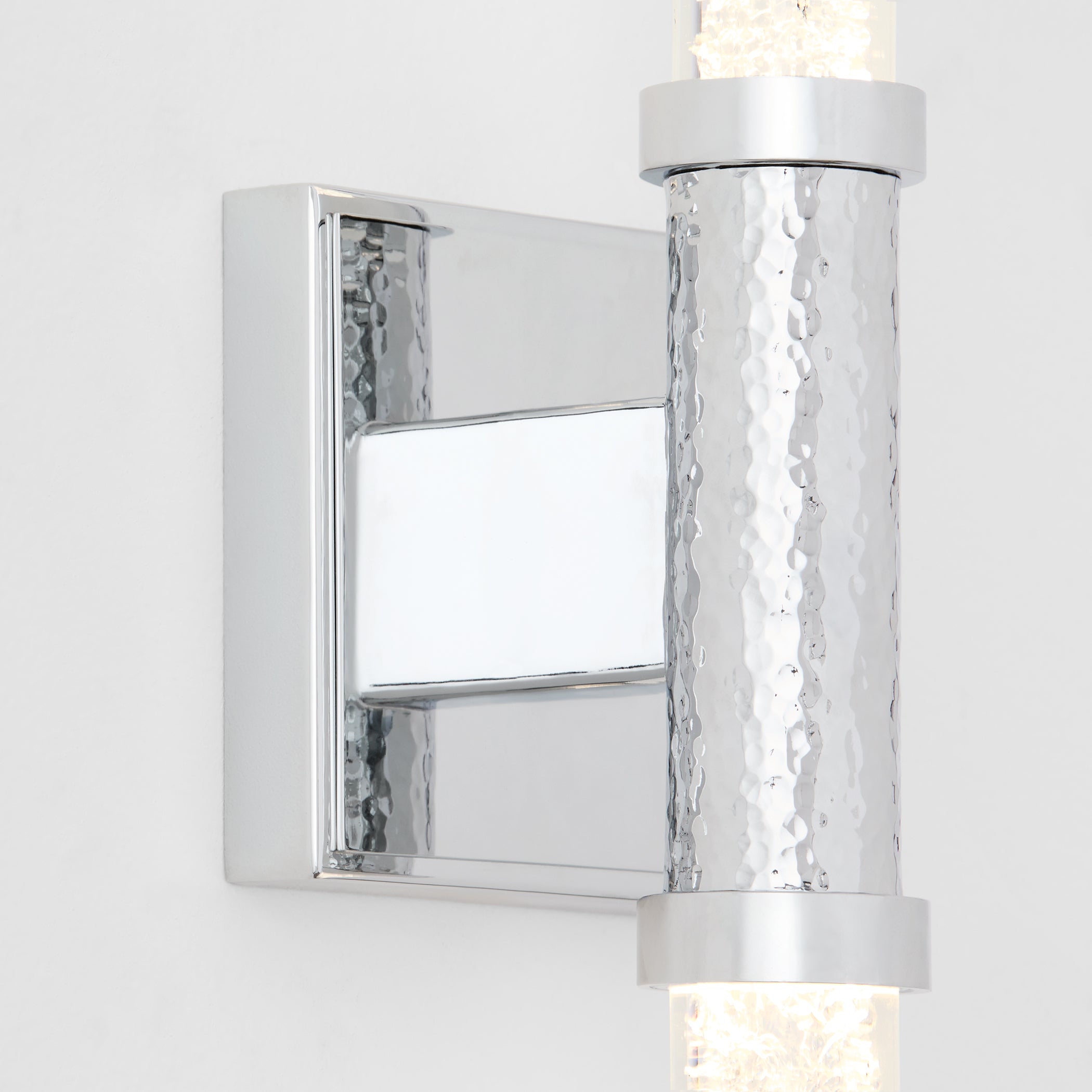 Oxygen Lighting 3-580-14 Sconce, UL Damp Rated, Polished Chrome