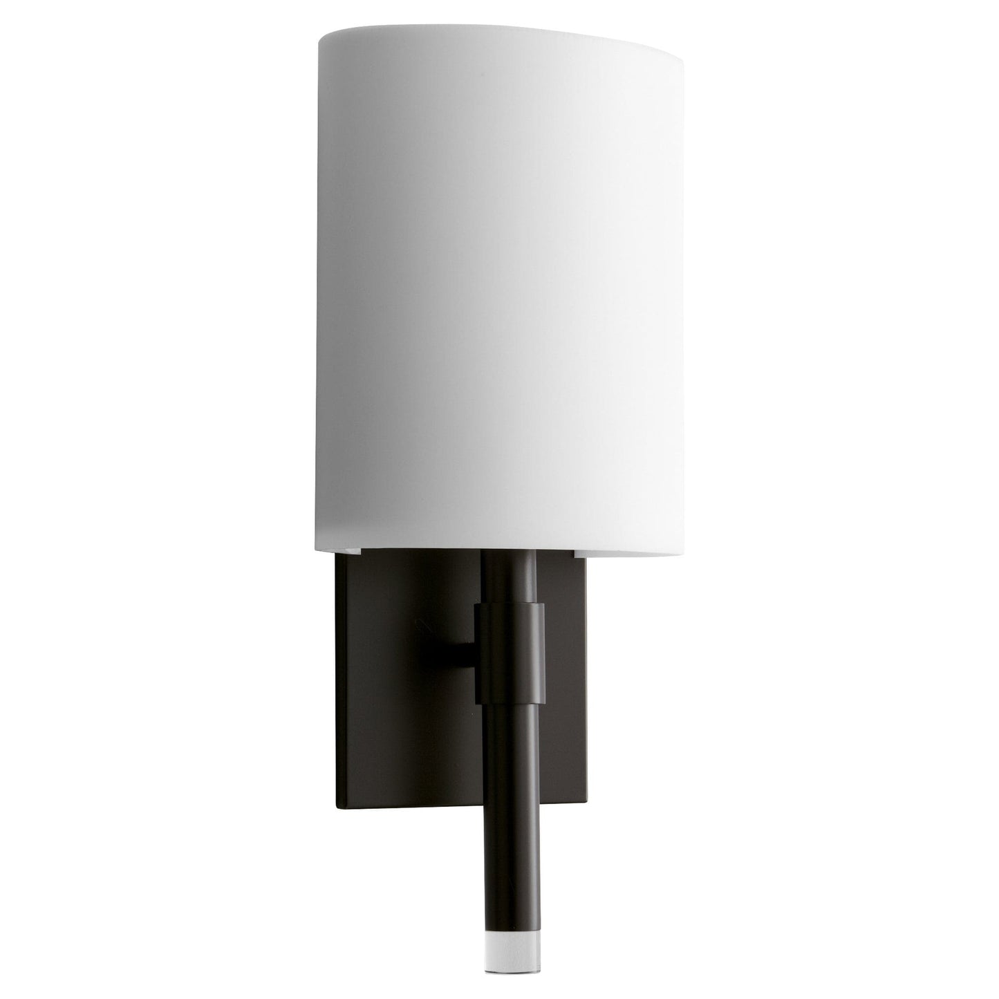Oxygen Lighting 3-587-27 195 Sconce, UL Damp Rated, Matte White Acrylic Diffuser