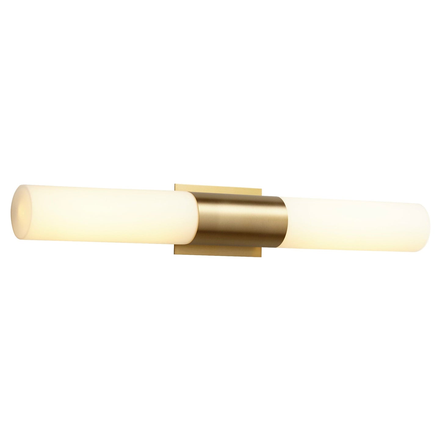 Oxygen Lighting 3-588-40 Vanity Light Fixture, UL Damp Rated, Aged Brass