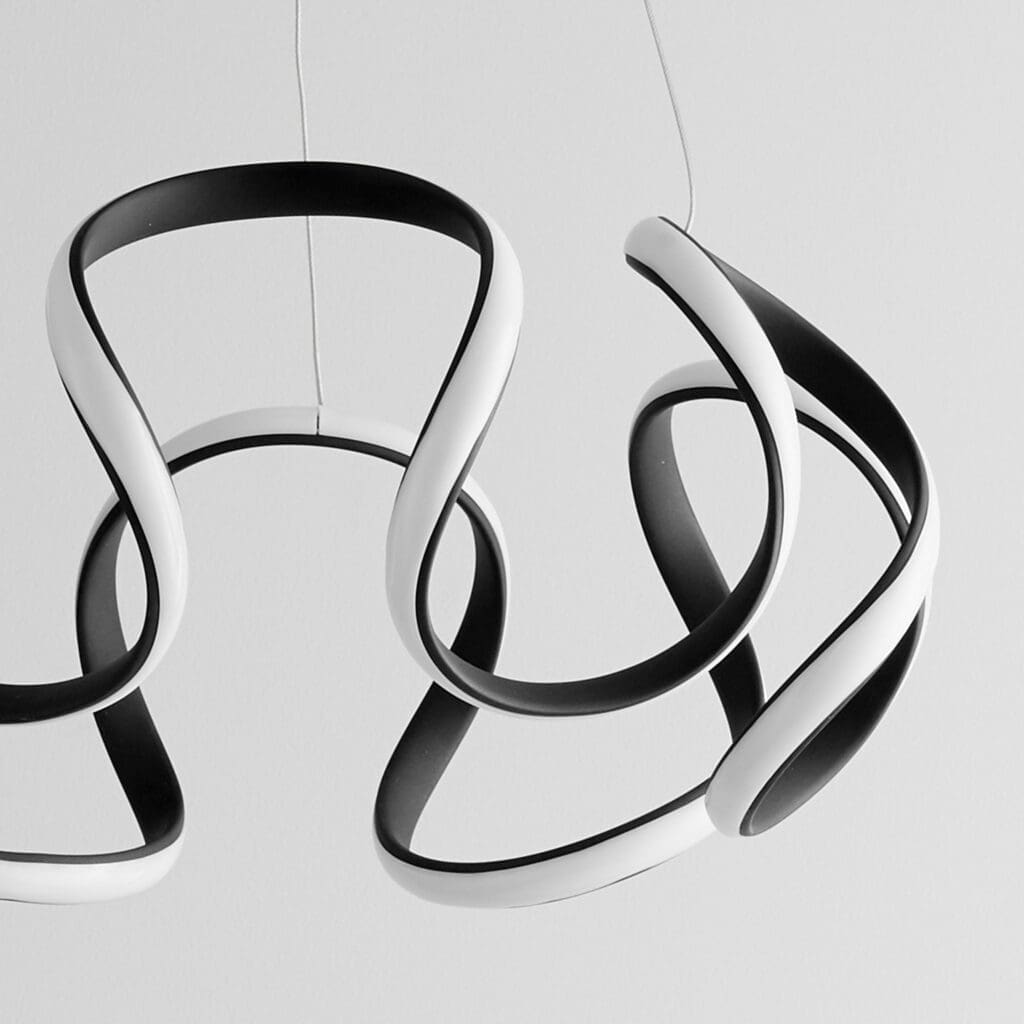 Oxygen Cirro 3-60-15 Pendants - Black