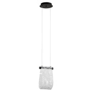 Oxygen Lighting 3-602-15 Pendant, UL Damp Rated, Black