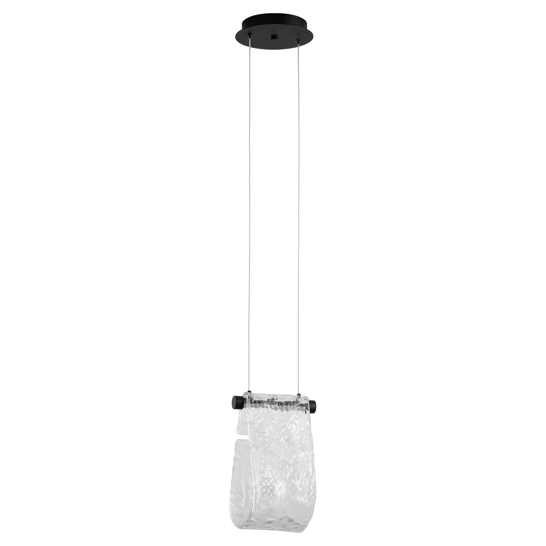 Oxygen Lighting 3-602-15 Pendant, UL Damp Rated, Black