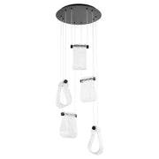 Oxygen Lighting 3-6102-15 Pendant, UL Damp Rated, Black
