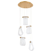 Oxygen Lighting 3-6102-40 Pendant, UL Damp Rated, Aged Brass