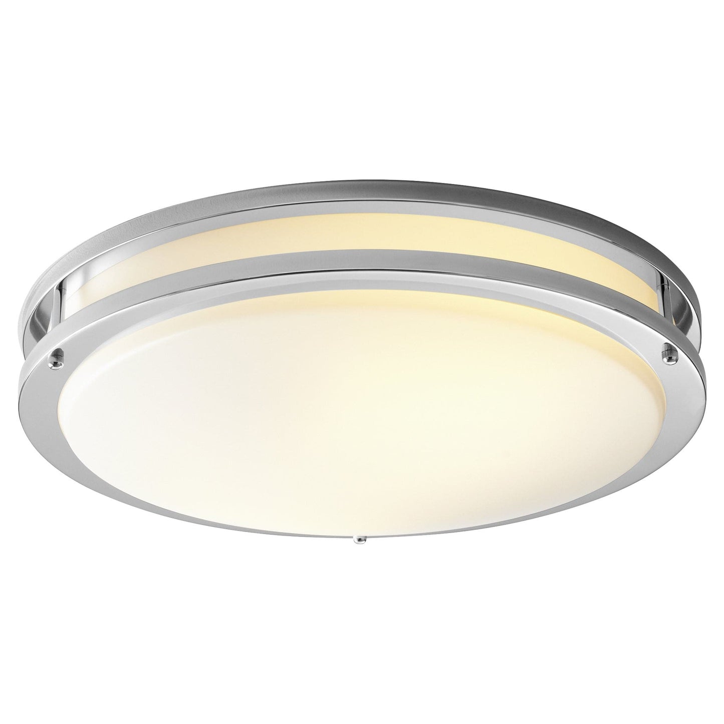 Oxygen Lighting 3-620-27 Ceiling Mount, UL Damp Rated, Aged Brass - Matte White Acrylic Diffuser