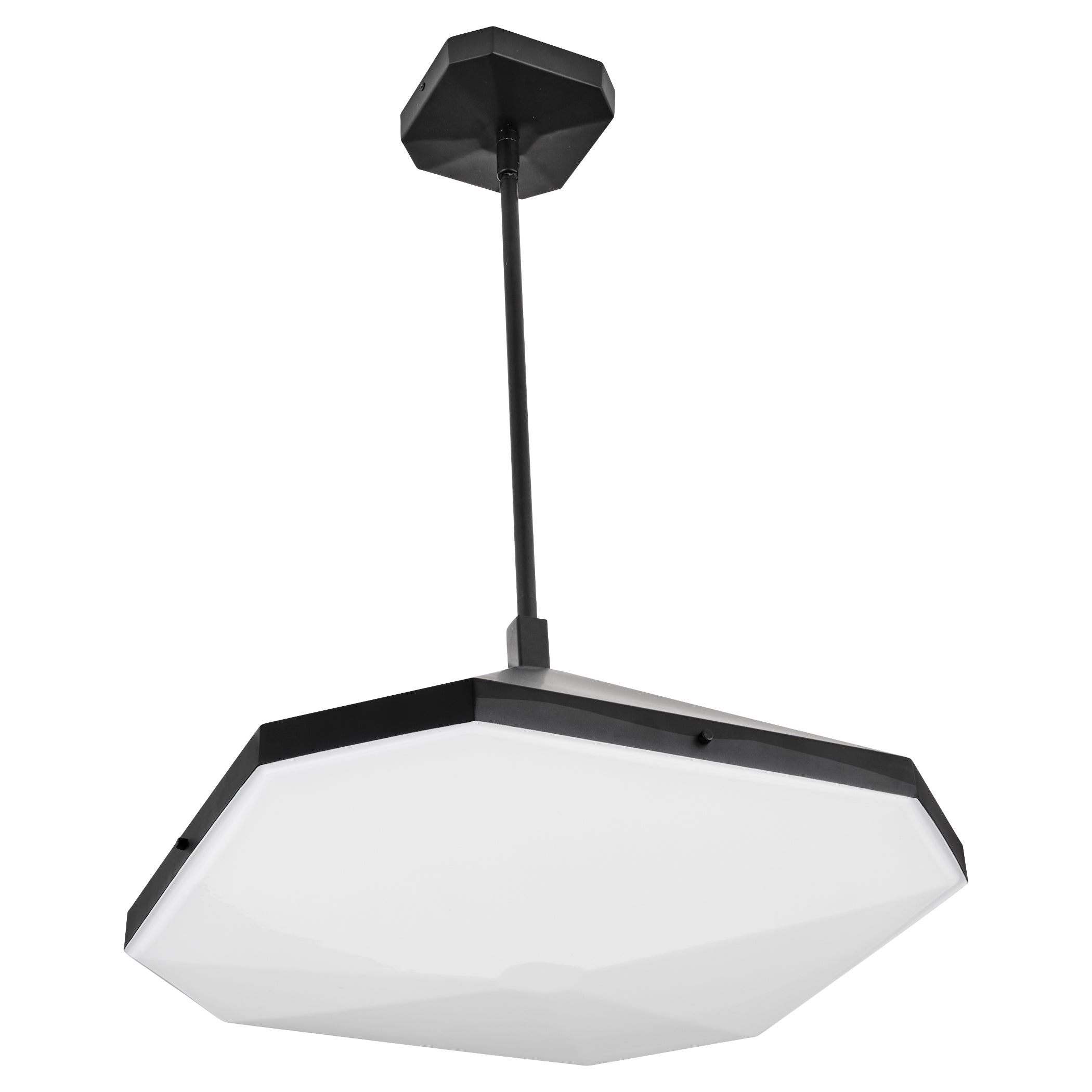 Oxygen Lighting 3-643-15 Pendant, UL Damp Rated, Black
