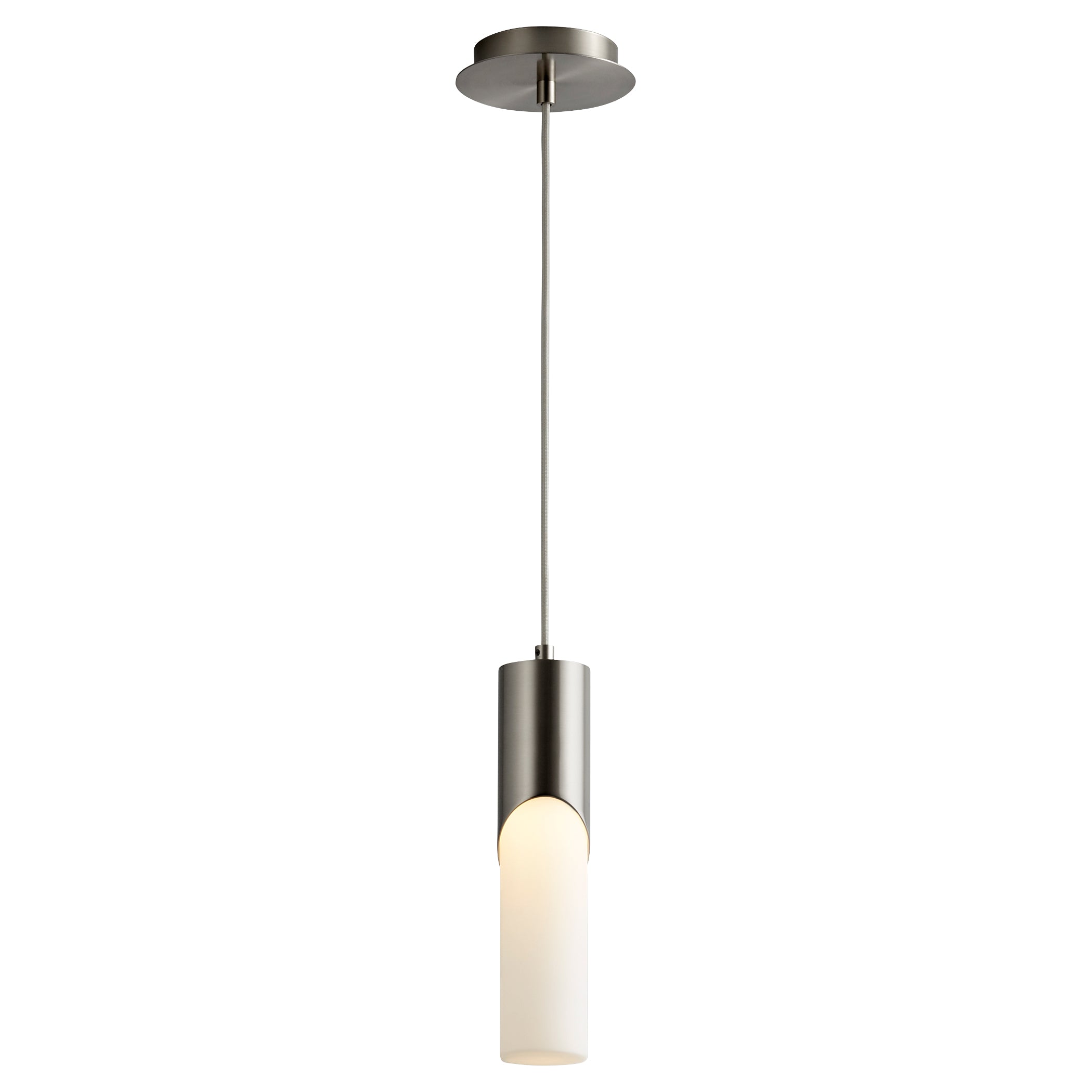 Oxygen Ellipse 3-668-124 Pendants - Satin Nickel