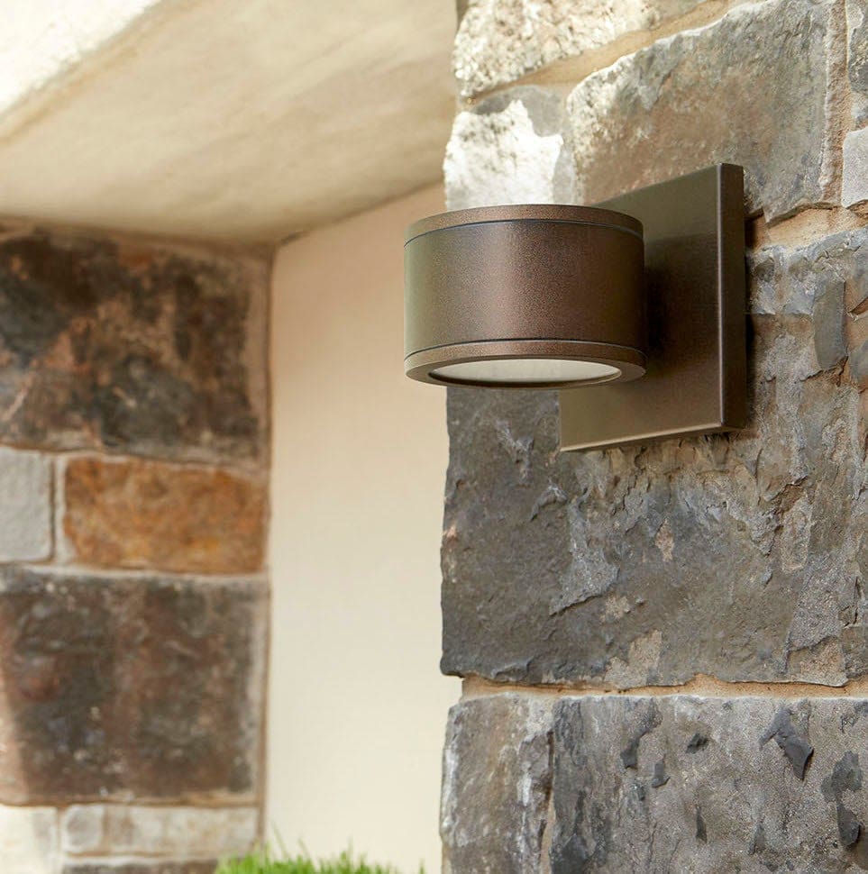 Oxygen Lighting 3-727-35 Exterior Light Fixture, UL Wet Rated, Oiled Bronze