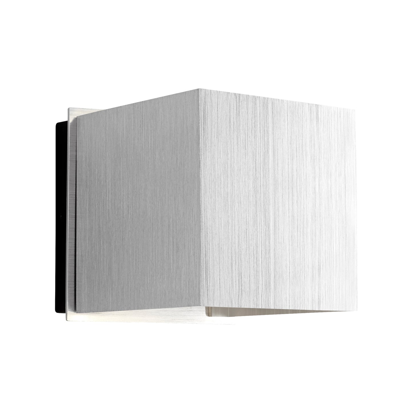 Oxygen Kubo 3-735-16 Outdoor Wall Sconce Light - Brushed Aluminum
