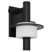 Oxygen Lighting JANUS 3-790-15 Modern Outdoor Wall Lantern Light, Adjustable CCT, UL Wet Rated - Black