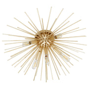 Quorum Electra 300-5-60 Ceiling Mount - Aged Silver Leaf