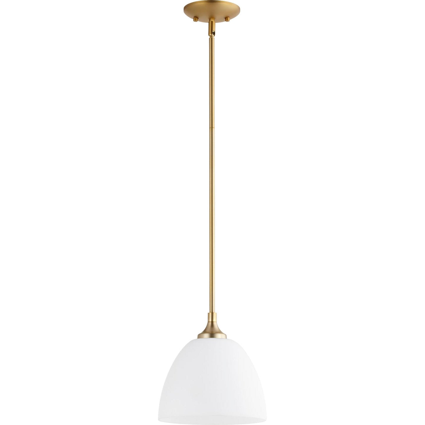 Quorum Enclave 3159-80 Pendant - Aged Brass
