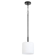 Quorum 3307-59 Pendant, UL Damp Rated, Matte Black