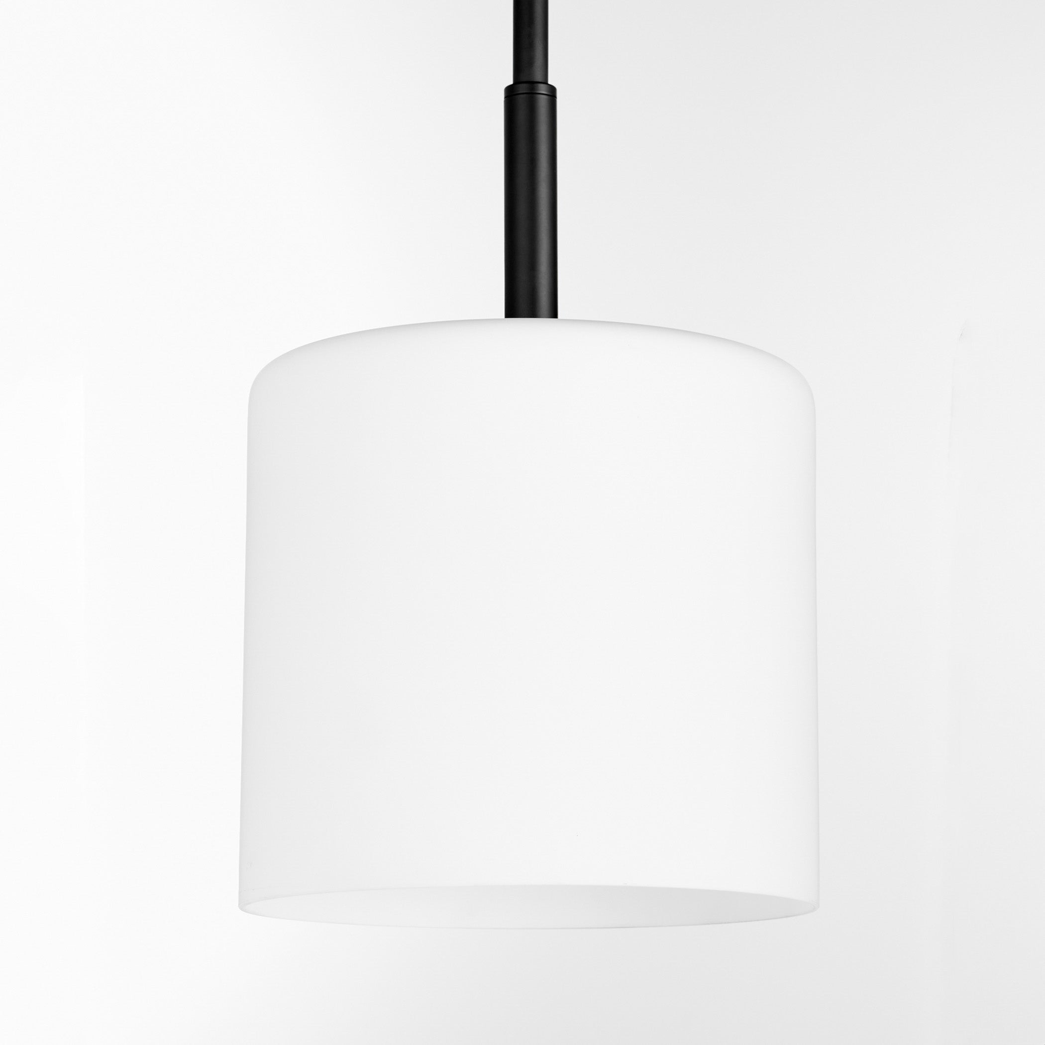 Quorum 3307-59 Pendant, UL Damp Rated, Matte Black