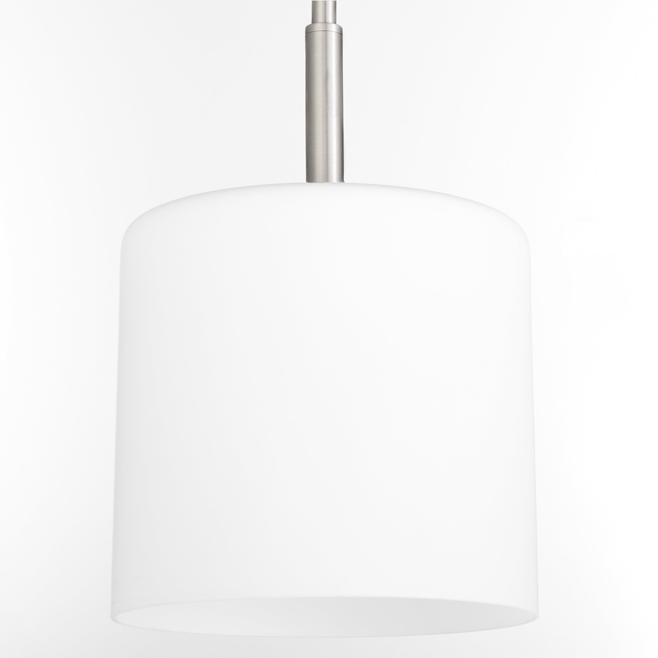Quorum Rutherford 3307-65 Pendant, UL Damp Rated, Satin Nickel