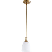 Quorum Richmond 3811-80 Pendant - Aged Brass