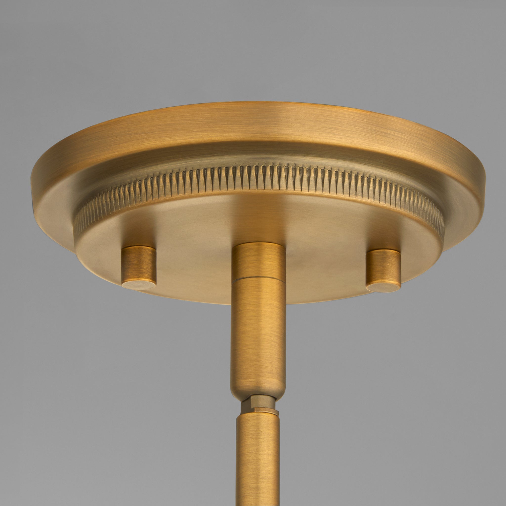 Quorum 393-47 Pendant, UL Damp Rated, Brushed Brass
