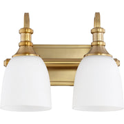 Quorum Richmond 5011-2-80 Vanity - Aged Brass